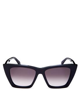 Alexander McQueen | Women's Cat Eye Sunglasses, 54mm商品图片,