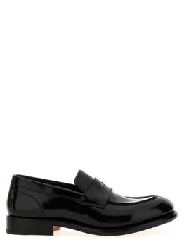 推荐Leather Loafers Black商品