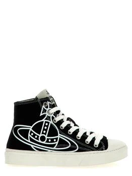 Vivienne Westwood | Plimsoll Sneakers White/Black,商家Wanan Luxury,价格¥1120