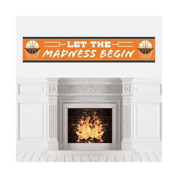 Big Dot of Happiness | Basketball - Let the Madness Begin - College Basketball Party Decorations Party Banner商品图片,