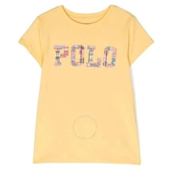 推荐Girls Empire Yellow Polo Logo Cotton T-Shirt商品