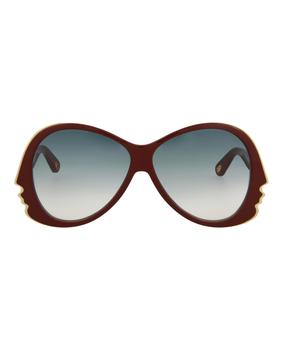 推荐Oversized-Round Acetate Sunglasses商品