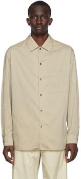 lamaire, Lemaire | Taupe Convertible Collar Shirt商品图片 3.2折