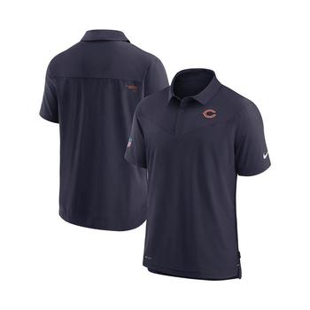 NIKE | Men's Navy Chicago Bears Sideline UV Performance Polo Shirt商品图片,