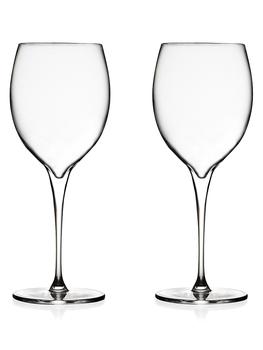 商品Nambé | Vie Set of Two Chardonnay Glasses,商家Saks Fifth Avenue,价格¥439图片