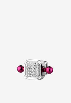 商品EÉRA | Special Order - Diamond Stud Square Piercing Earring in 18-karat Gold,商家Thahab,价格¥19028图片
