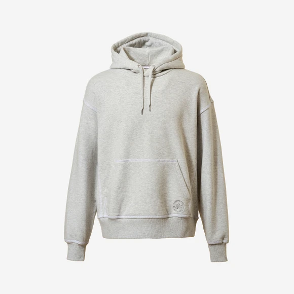 推荐【Brilliant|包邮包税】匡威 GOLD STANDARD HOODIE   帽衫  10025917-A02 LIGHT GREY HEATHER商品