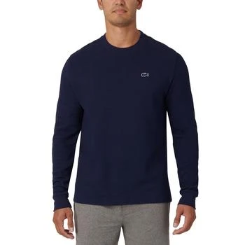 Lacoste Men's Waffle-Knit Thermal Sleep Shirt