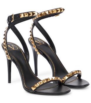 纳西索美妆, Valentino | Rockstud No Limit 100纳帕革凉鞋商品图片 