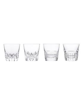 商品Saint Louis | Versailles King Louis Double Old Fashioned Glasses, Set of 4,商家Neiman Marcus,价格¥4007图片