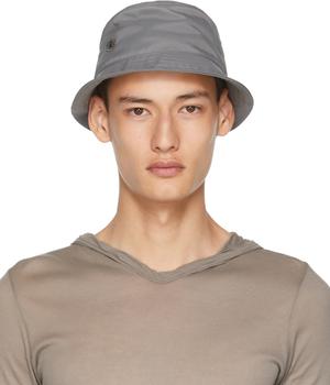 Rick Owens价格, Rick Owens | Grey Champion Edition Nylon Gilligan Hat商品图片 额外8.5折, 额外八五折