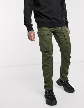 推荐G-Star Rovic Zip 3D straight tapered fit trousers in khaki商品