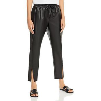 Theory | Theory Womens Faux Leather Side Slit Leather Pants商品图片,1.7折, 独家减免邮费
