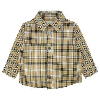 Burberry | Beige Long Sleeve Mini Owen Shirt商品图片,8折×额外9折, 额外九折