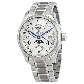 longines master, Longines | Master Automatic Silver Dial Mens Watch L2.739.4.71.6商品图片 6.7折