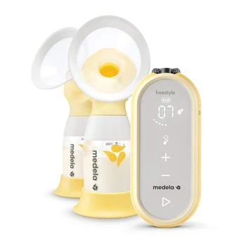 Medela Freestyle Hands-Free Breast Pump | Wearable & Soothing Gel Pads for Breastfeeding, 4 Count Pack, Tender Care HydroGel Reusable Pads,价格$321.45
