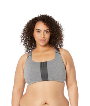 美国adidas plus, Adidas | Plus Size Training Medium Support Better 3-Stripes Bra商品图片 4.5折起