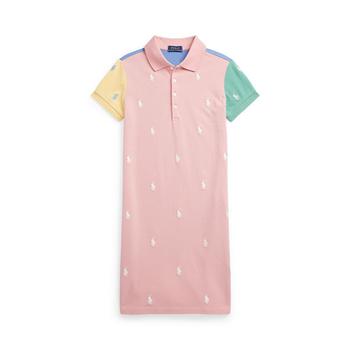 商品Big Girls Color-Blocked Pique Polo Dress,商家Macy's,价格¥261图片