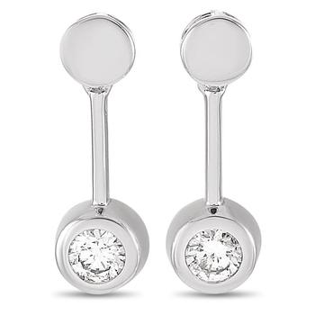 商品LB Exclusive | 14K White Gold 0.58 ct Diamond Earrings,商家Jomashop,价格¥6138图片