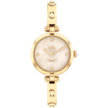 Coach | Women's Cary Gold-tone Bangle Bracelet Watch商品图片,7折