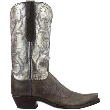 推荐Tansy Goat Metallic Snip Toe Cowboy Boots商品