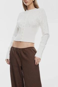 Lioness | Lioness Head In The Clouds Cropped Cardigan,商家Urban Outfitters,价格¥553