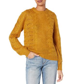 推荐Women's Hazel Stylish Pointelle Pullover Sweater商品