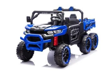 BreeBe | 24V 2 Seater Ride on Dump Truck, 4WD 6-Wheel Ride on Toys for Big Kids with Remote Control, Ride on UTV Car with Electric Dump Bed, Toy Shovel, LED Lights & Music, Suspension Spring - Ages 3+,商家Premium Outlets,价格¥2601