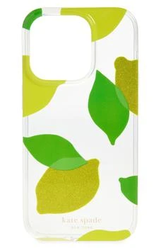 Kate Spade | lemon drop iPhone 14 Pro case,商家Nordstrom Rack,价格¥85