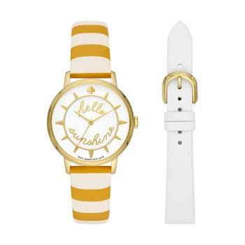 Kate Spade | 34 mm Metro Watch - KSW1752SET 6折