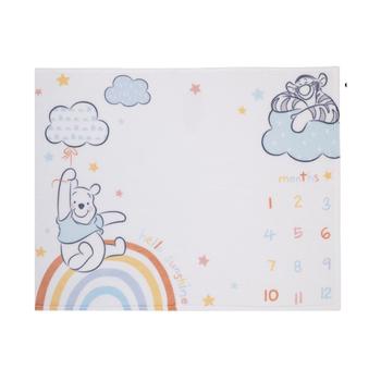 商品Disney | Winnie the Pooh Super Soft Milestone Baby Blanket Set, 2 Piece,商家Macy's,价格¥407图片