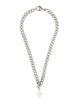 Marcelo Burlon | Silver cross Necklace,商家Italist,价格¥1308