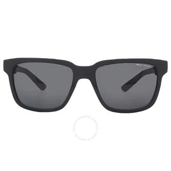 Armani Exchange | Grey Square Unisex Sunglasses AX4026S 812287 56 4.8折, 满$200减$10, 满减