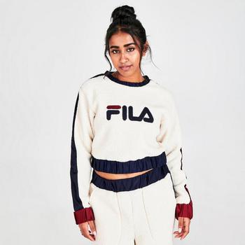 product Women's Fila Logo Fleece Crewneck Sweatshirt image