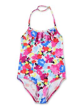 推荐Il Gufo  Floral Print Halterneck One-Piece Swimsuit商品