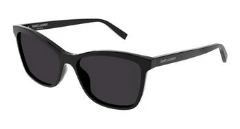 Black Cat Eye Ladies Sunglasses SL 502 001 56,价格$124.99