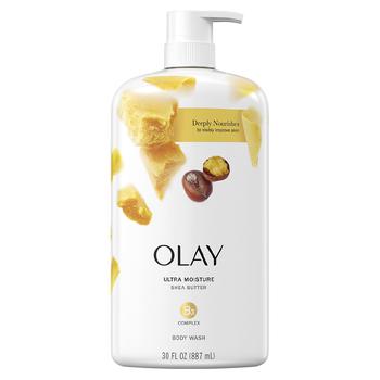 Olay | Ultra Moisture Body Wash Pump Shea Butter商品图片,满$60享8折, 满$80享8折, 满折