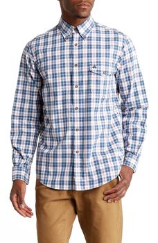 Brooks Brothers | Plaid Regular Fit Cotton Button-Up Shirt商品图片,