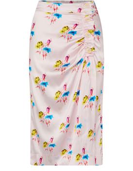 ganni floral pleated shirtdress, Ganni | 百褶迷笛裙商品图片 4.9折