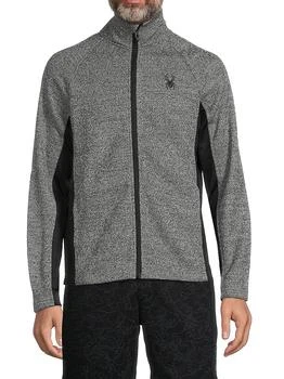 Spyder | Constant Full Zip Jacket Charcoal Heather 2.3折×额外9.5折, 包邮包税, 独家减免邮费, 额外九五折