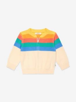 The Bonnie Mob | Kids Barnacle Rainbow Striped Cardigan in Multicolour,商家Childsplay Clothing,价格¥342