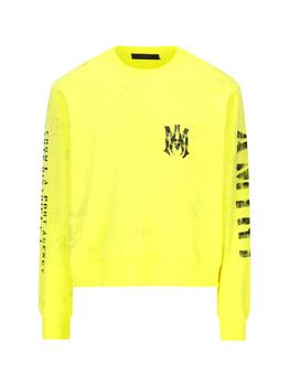 amiri衬衫, AMIRI | Amiri Logo Printed Crewneck Sweatshirt商品图片 7.6折