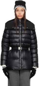 Burberry | Black Belted Down Puffer Jacket商品图片,独家减免邮费