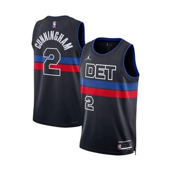 推荐Men's Cade Cunningham Black Detroit Pistons Statement Edition Swingman Jersey商品