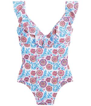 J. Crew | Eco Castillo Floral Ruffle Tank商品图片,3.6折