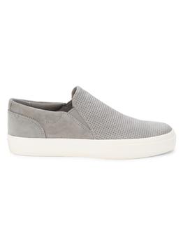 加拿大vince鞋, Vince | Suede Perforated Slip On Sneakers商品图片 3.7折