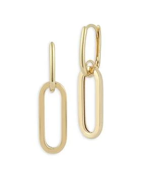 Moon & Meadow | 14K Yellow Gold Polished Chain Link Drop Earrings,商家Bloomingdale's,价格¥3346