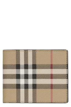 Burberry | Burberry Vintage Check Print Wallet,商家Baltini,价格¥2234