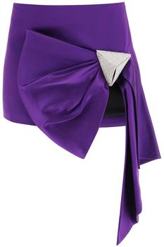 推荐DRAPED BOW MINI SKIRT商品