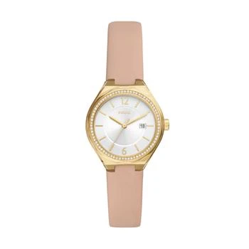 Fossil | Fossil Women's Eevie Three-Hand Date, Gold-Tone Stainless Steel Watch 3.9折, 独家减免邮费